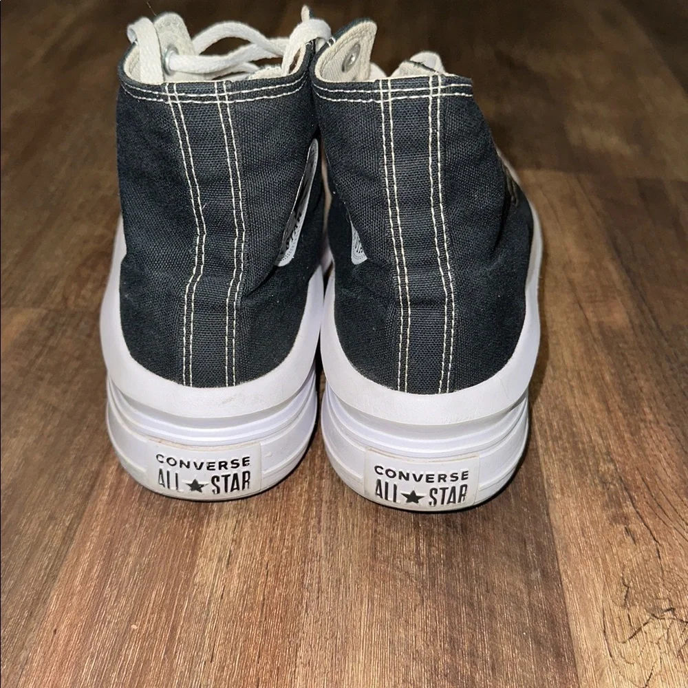 Authentic Women’s Chuck Taylor All-Star Move High-Top‎ Platform Sneaker size 7 - Picture 2 of 7